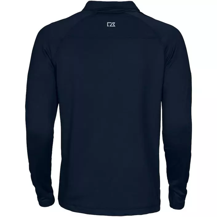 Cutter & Buck Coos Bay halfzip genser, Mørkeblå, large image number 2