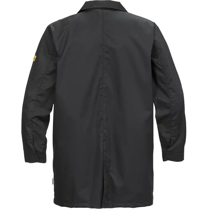 Fristads ESD lap coat, Black, large image number 1