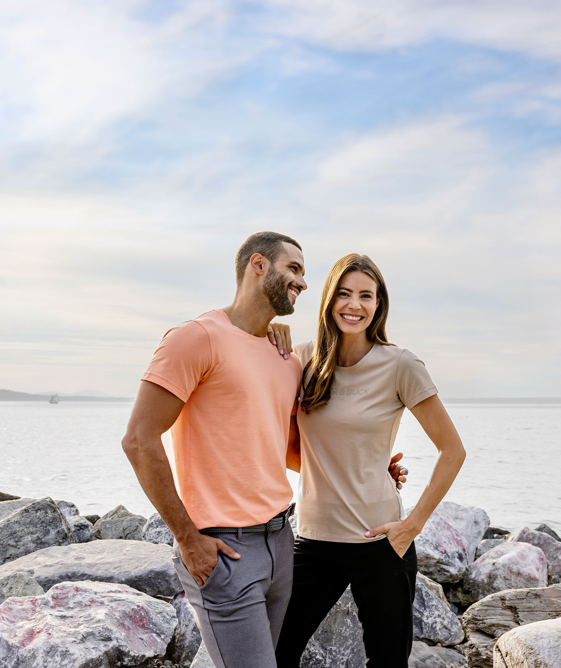 Cutter & Buck Manzanita dame T-skjorte, Beige, large image number 5