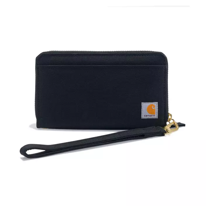Carhartt Duck Lay-Flat clutch pung, Sort, Sort, large image number 0