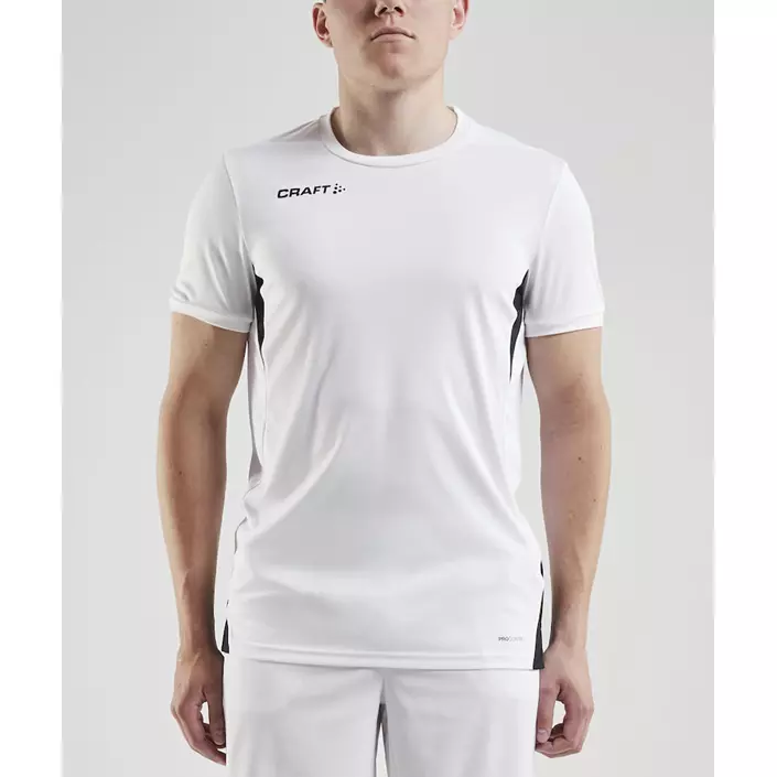 Craft Pro Control Impact T-Shirt, Weiß/Schwarz, large image number 1