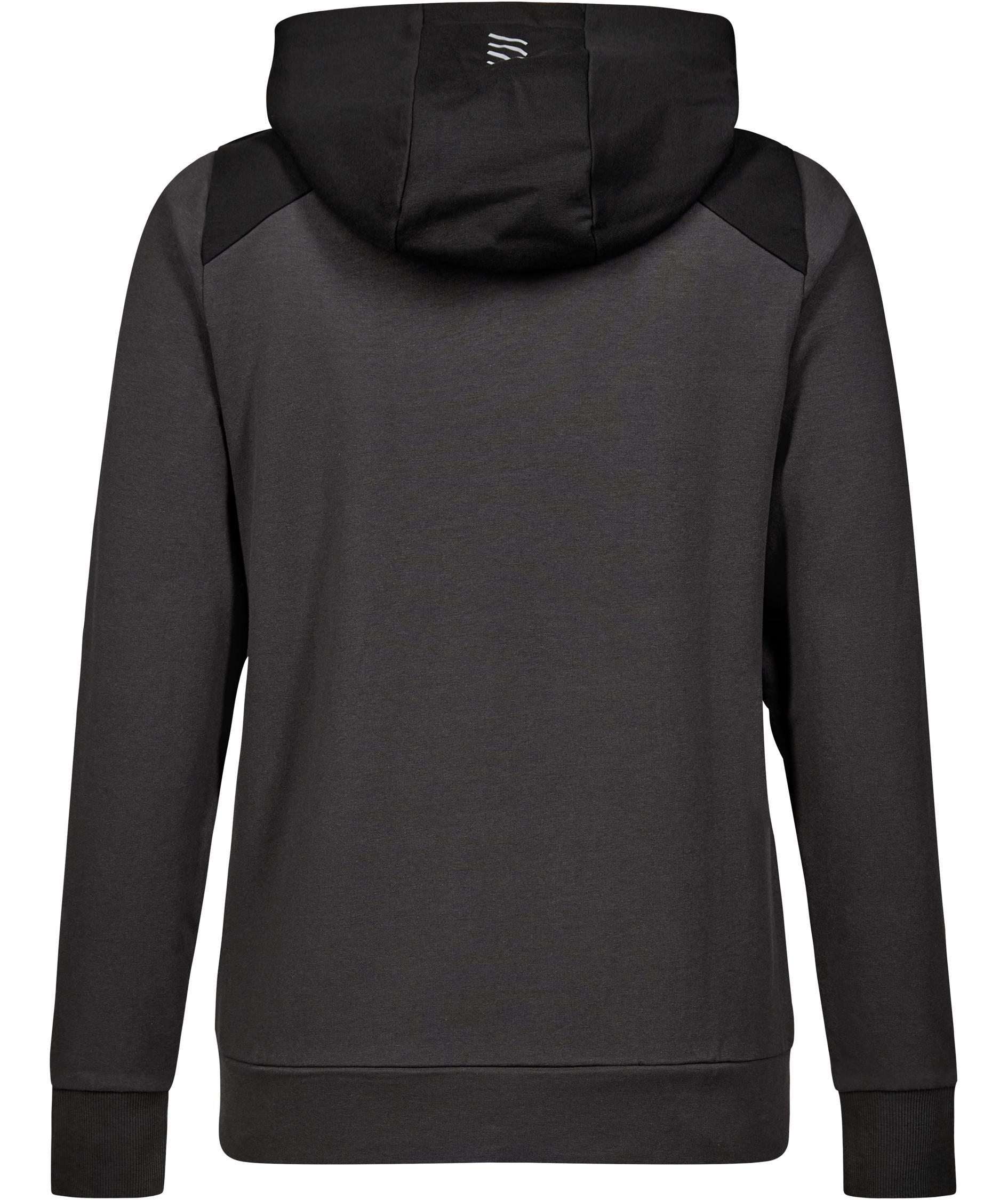 Engel Entire women's hoodie with zipper, Anthracite Grey/Black, large image number 3