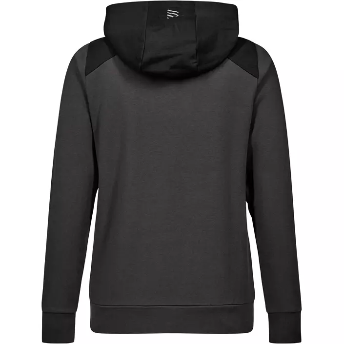 Engel Entire hoodie med dragkedja dam, Anthracite Grey/Black, large image number 3