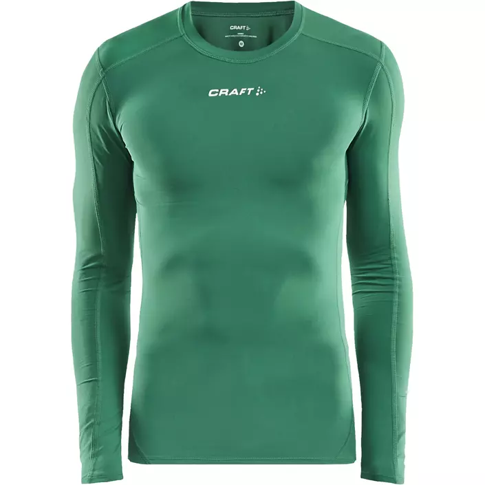 Craft Pro Control Compression långärmad T-shirt, Team green, large image number 0