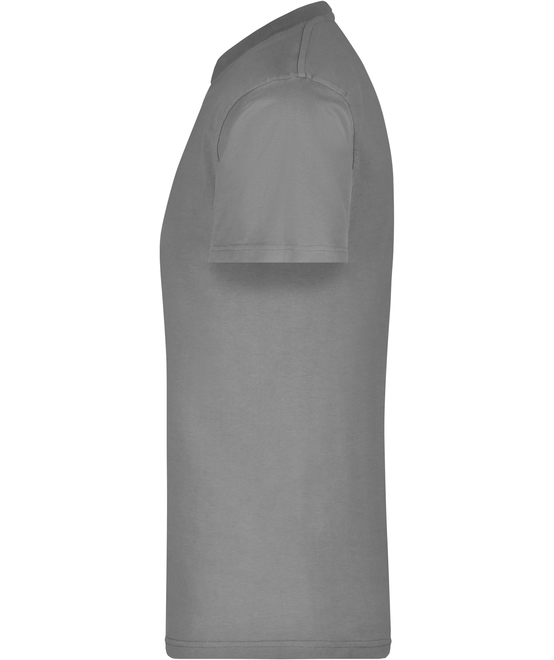 James & Nicholson T-shirt Round-T Heavy, Dark-Grey, large image number 3