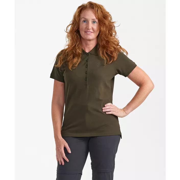 Deerhunter Harriet women's polo shirt, Deep Green, large image number 3