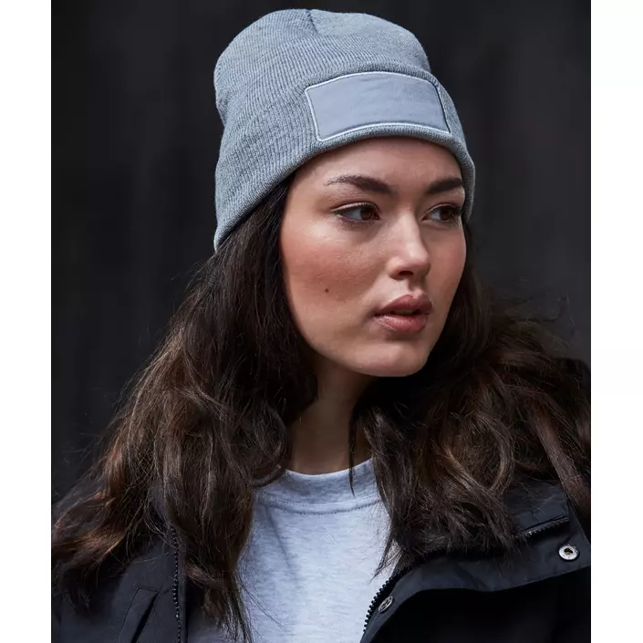 Clique Hubert Patch strikhue, Grey melange , Grey melange , large image number 1