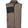 Tee Jays mountain fleece vest, Clay/black, Clay/black, swatch