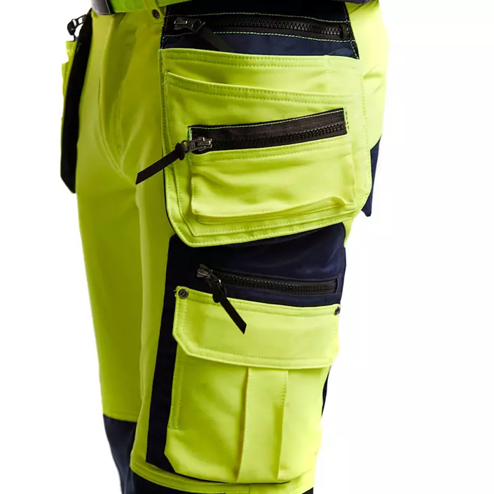 Blåkläder Handwerkerhose full stretch, Hi-vis gelb/marineblau, large image number 7
