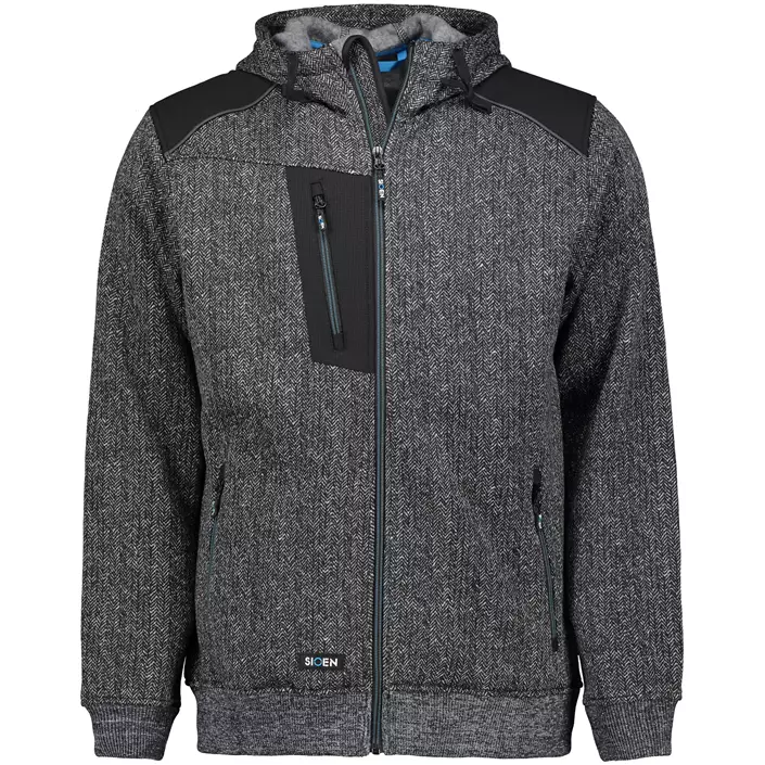 SIOEN Hayton stickad jacka, Grey, large image number 0