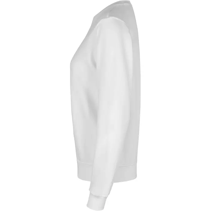 ID organic women's sweatshirt, White, large image number 2