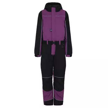 Lyngsøe women's winter coverall, Purple/Black