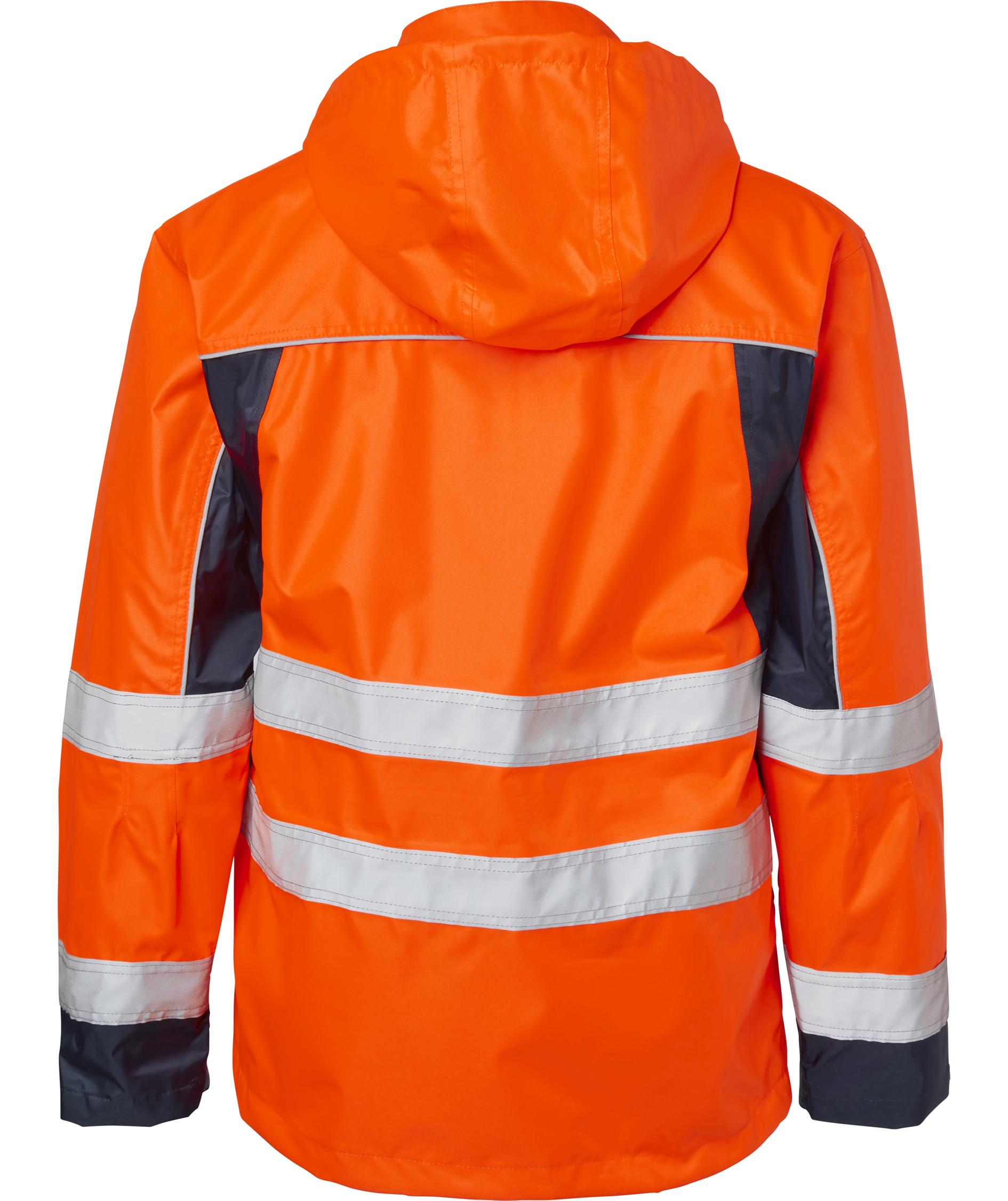 Top Swede shell jacket 5217, Hi-Vis Orange/Navy