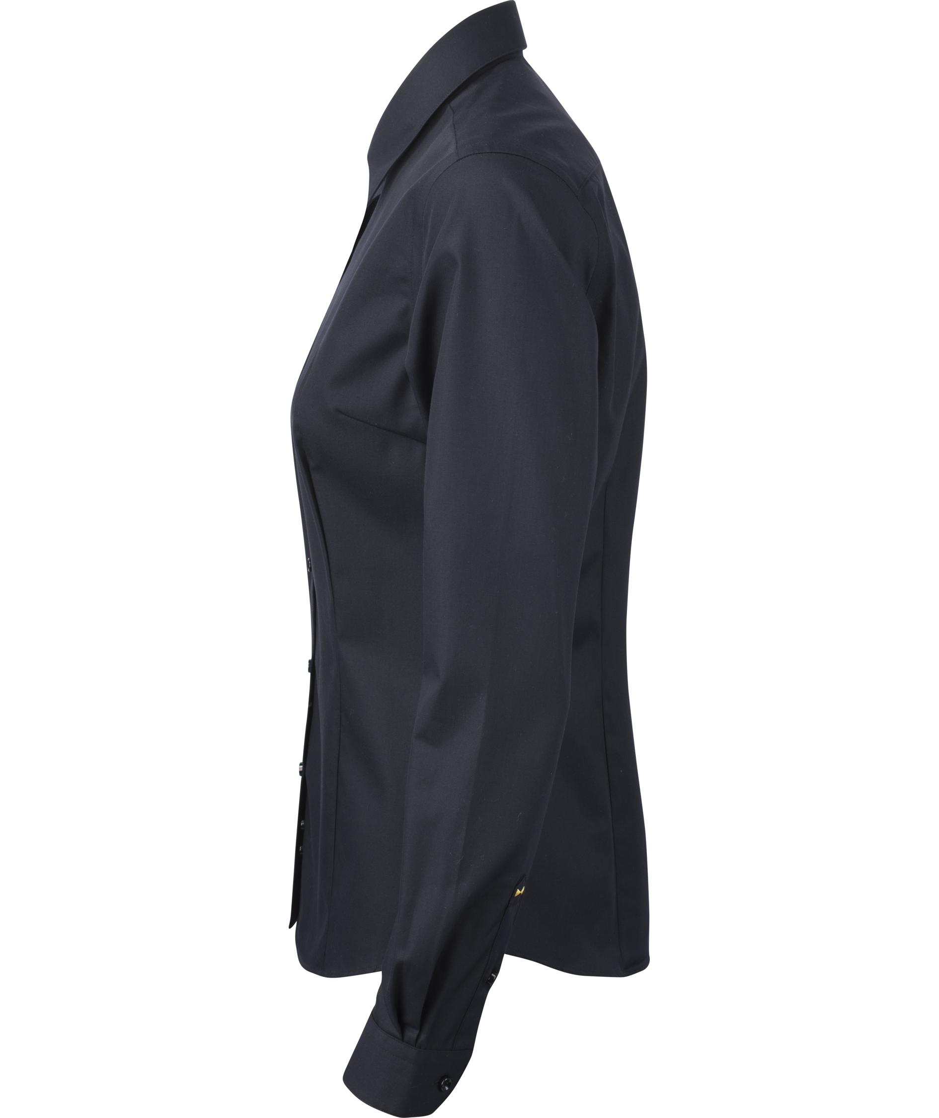 J. Harvest & Frost Twill Yellow Bow 50 lady fit shirt, Black, large image number 2