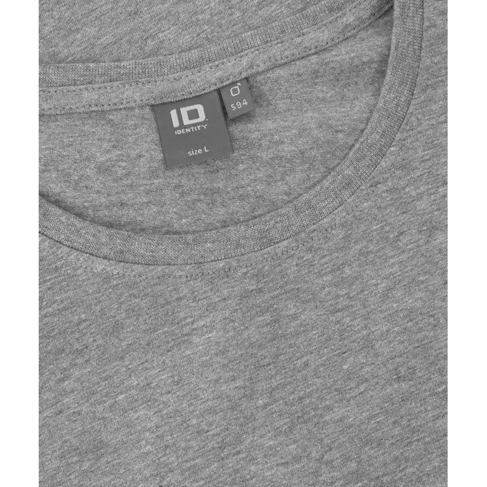 ID T-shirt with stretch, Grey Melange, large image number 3
