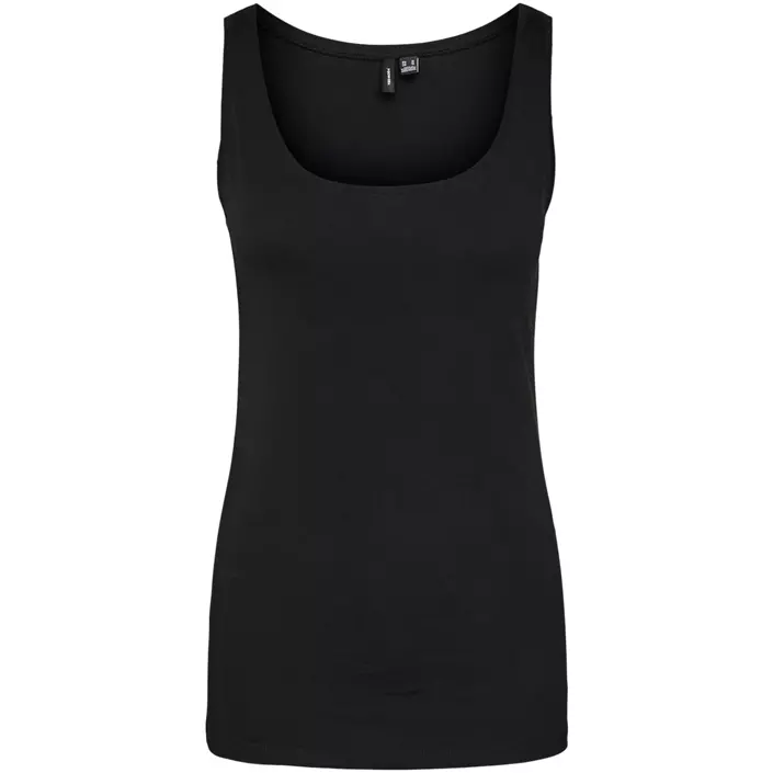 Vero Moda VMLULU lång linne dam, Black, large image number 0