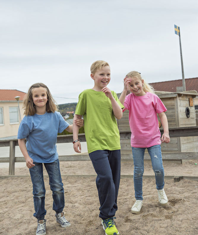 Clique Basic T-shirt barn, Ljusbl&aring;, large image number 1