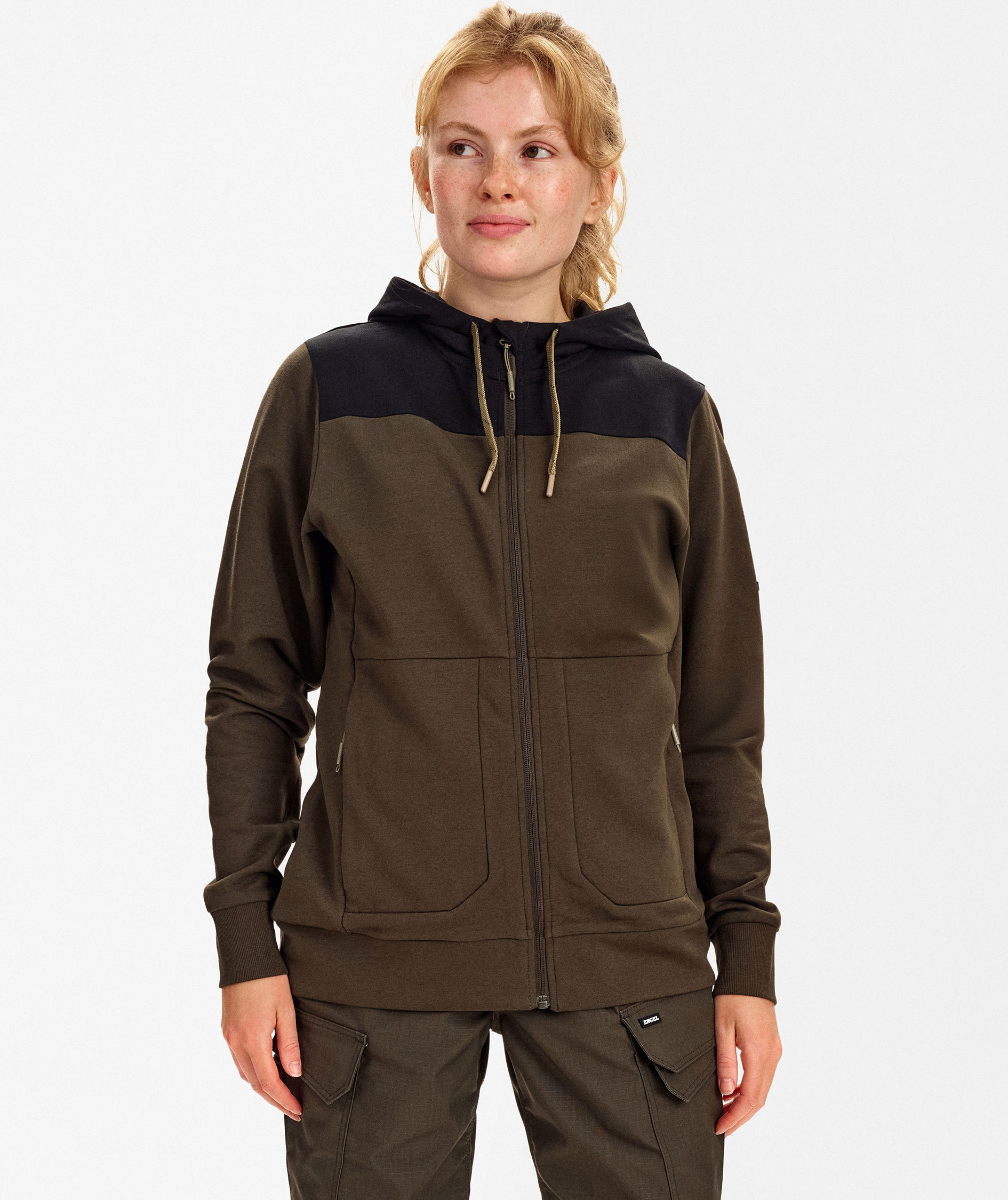 Engel Entire women's hoodie with zipper