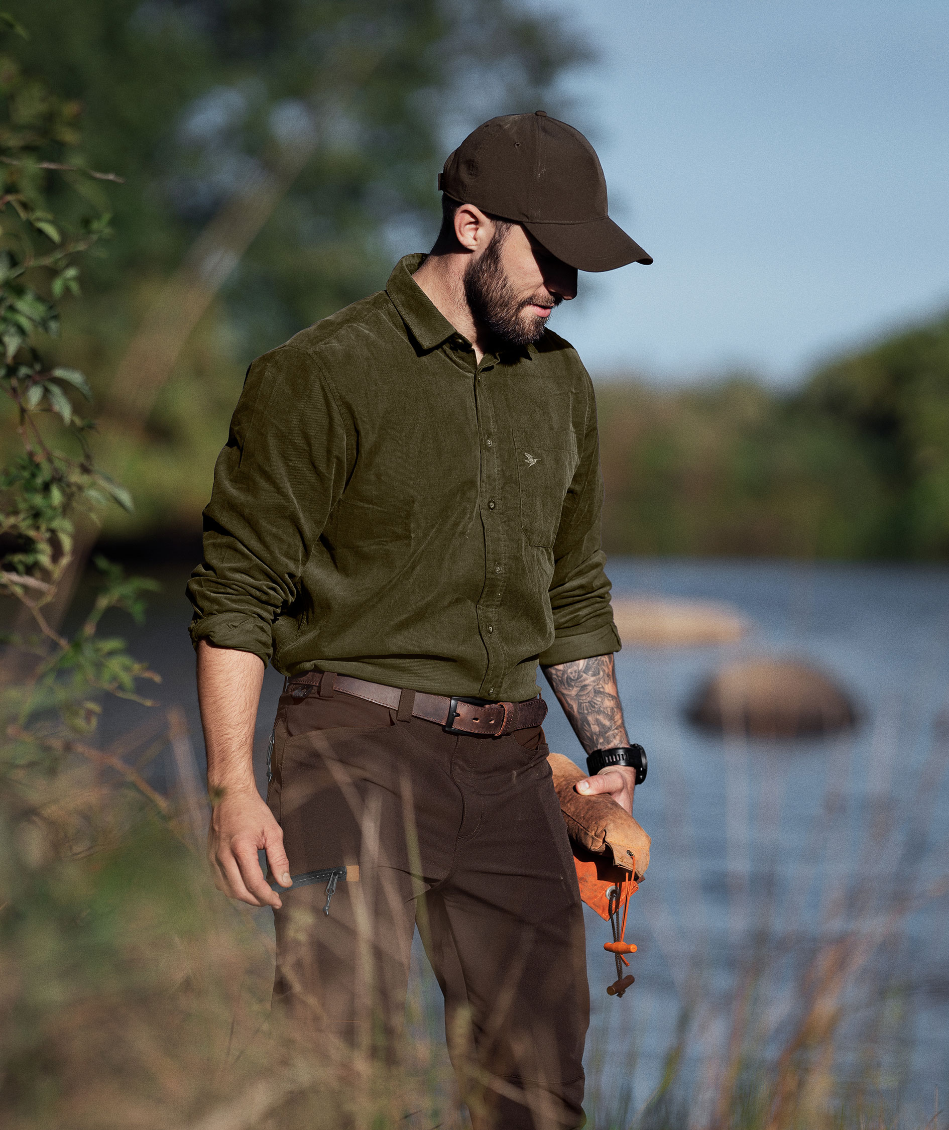 Seeland George shirt, Pine green, large image number 1