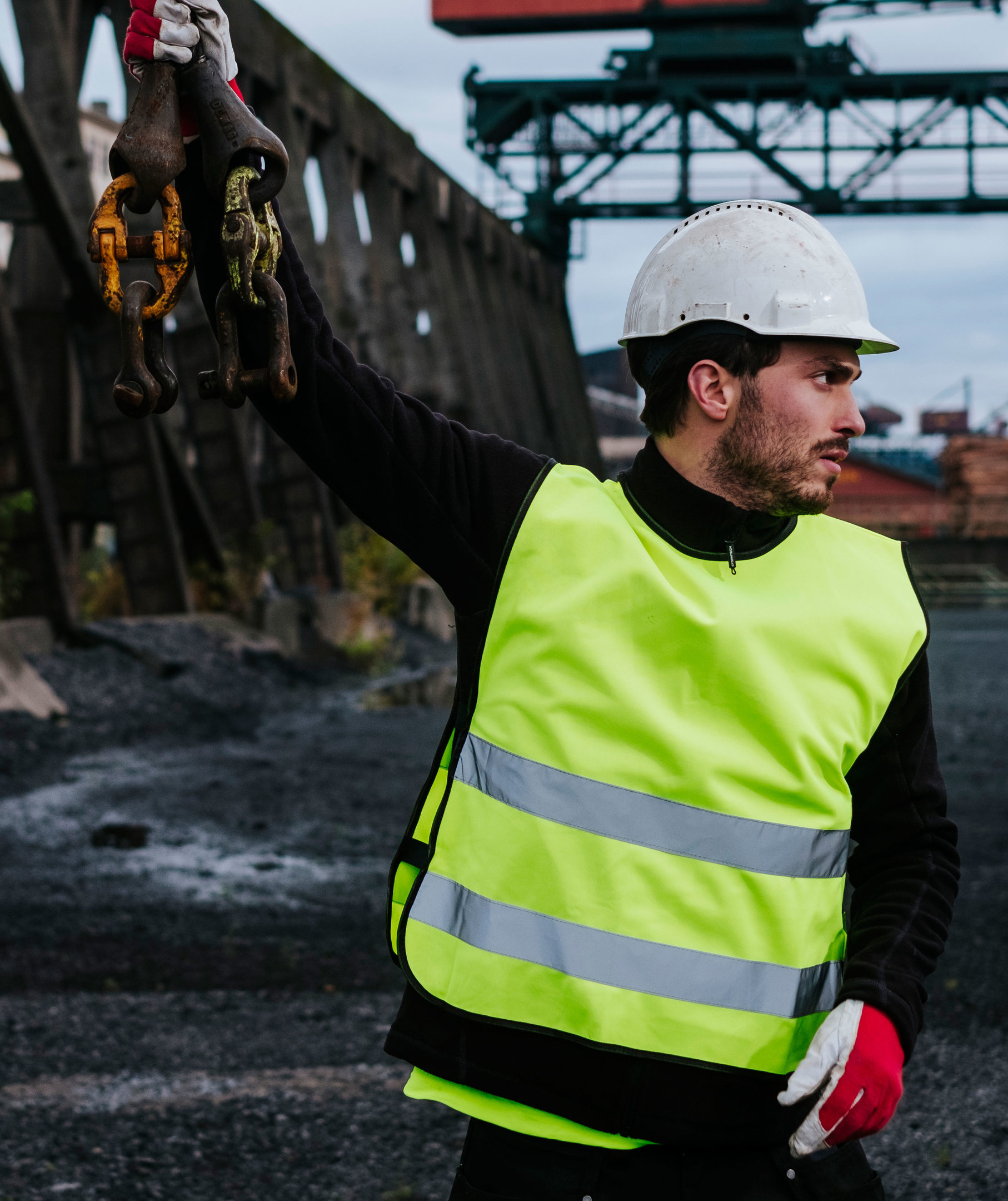 YOU G&oslash;teborg reflective safety vest, Hi-Vis Yellow, large image number 3