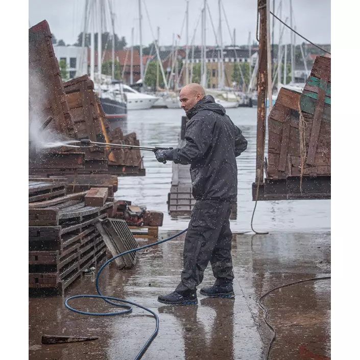 ELKA Working Xtreme Recycled skaljacka, Svart, large image number 4