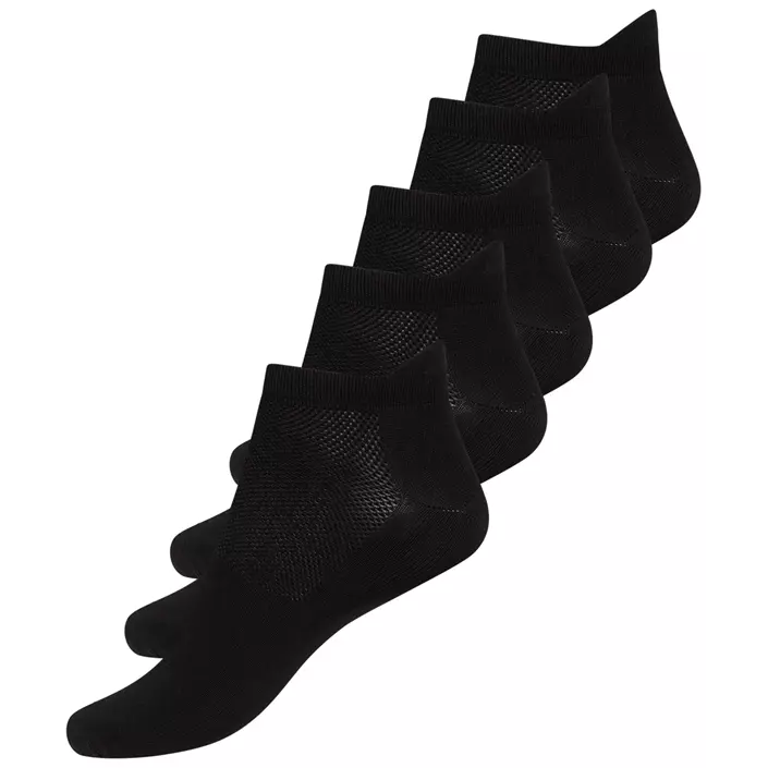 Zebdia 5-pack women's running socks, Black, large image number 0
