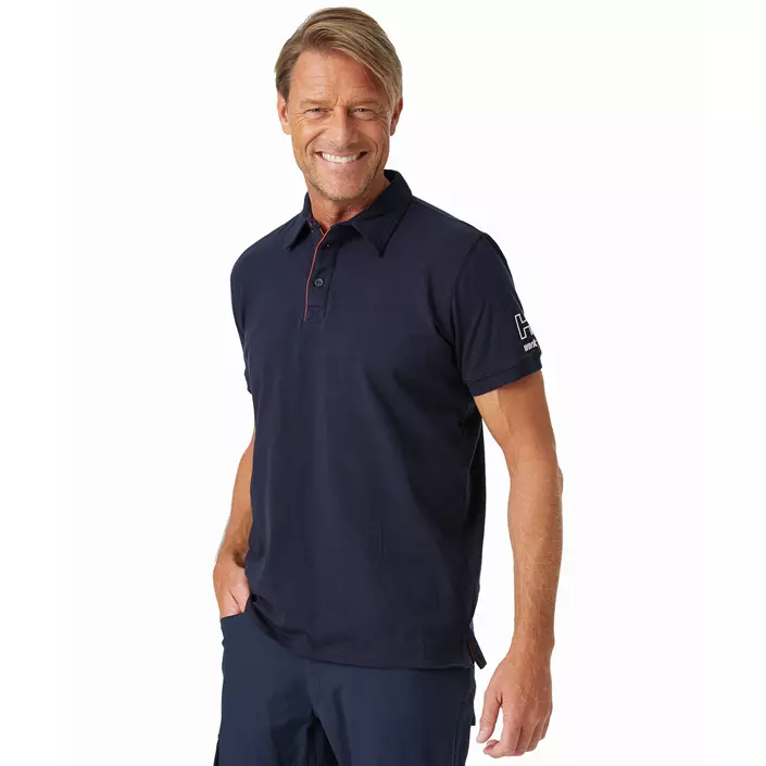 Helly Hansen Kensington polo T-shirt, Marine Blue, large image number 1