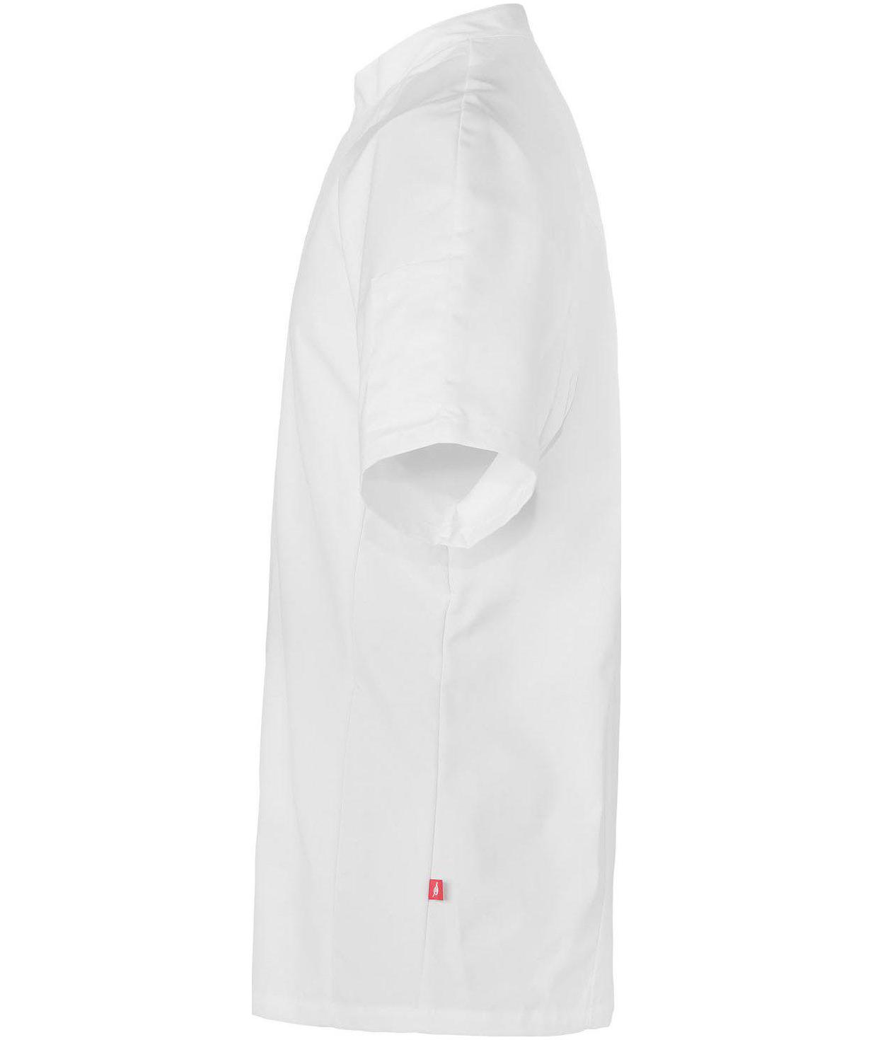 Segers 1003 kortermet kokkejakke, White, large image number 3