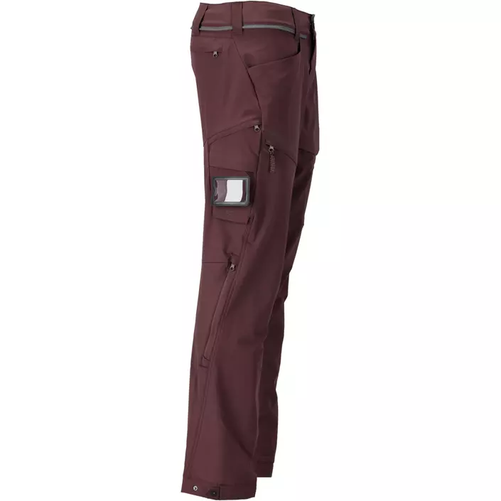 Mascot Customized functional trousers full stretch, Bordeaux, large image number 2