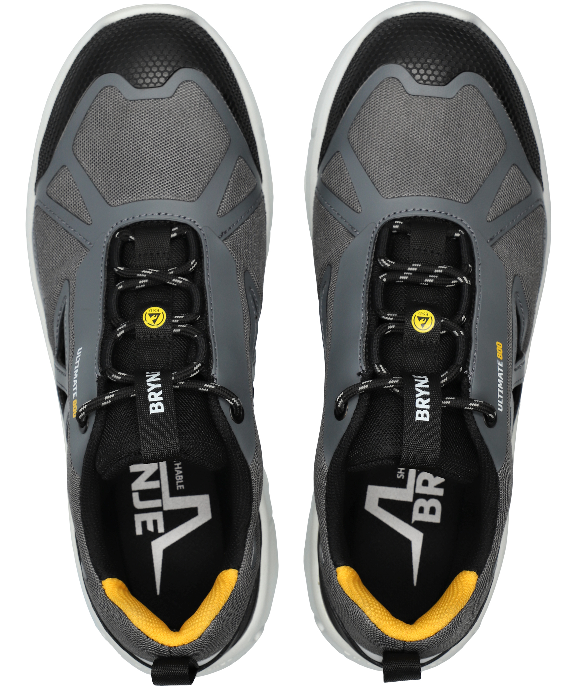 Brynje Meteor safety shoes S1, Black/White, large image number 2