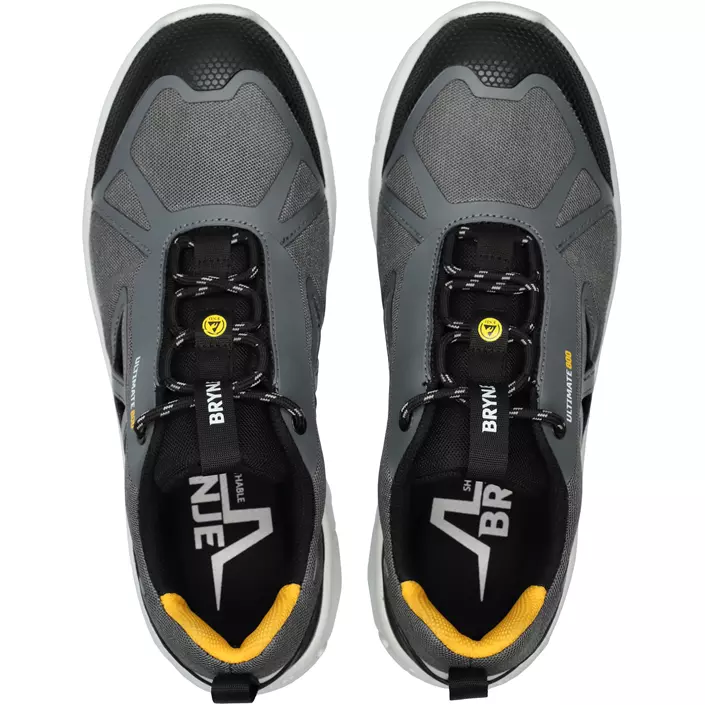 Brynje Meteor skyddsskor S1, Svart/Vit, large image number 2