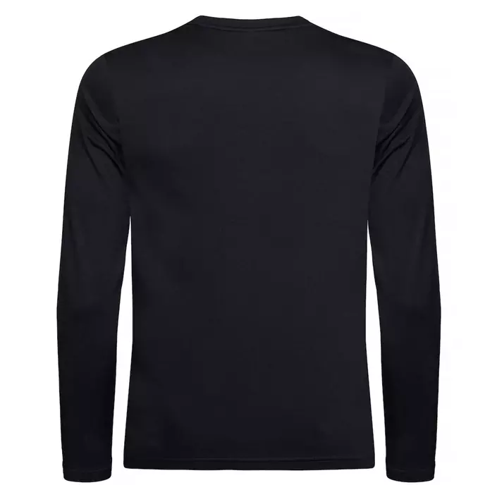 Clique Basic Active-T langärmliges T-Shirt, Schwarz, large image number 2