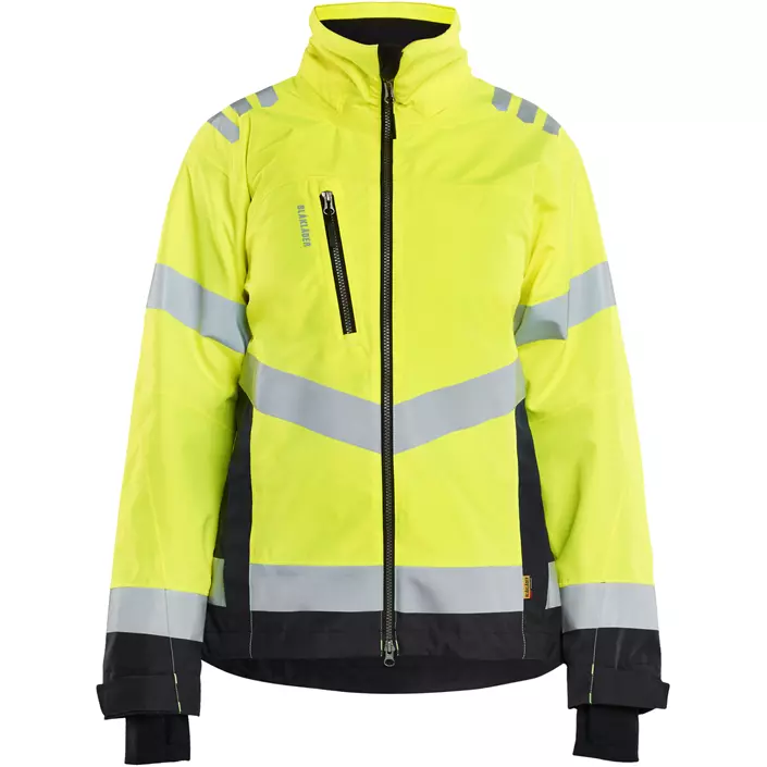 Blåkläder dame skaljakke, Hi-vis Gul/Sort, large image number 0