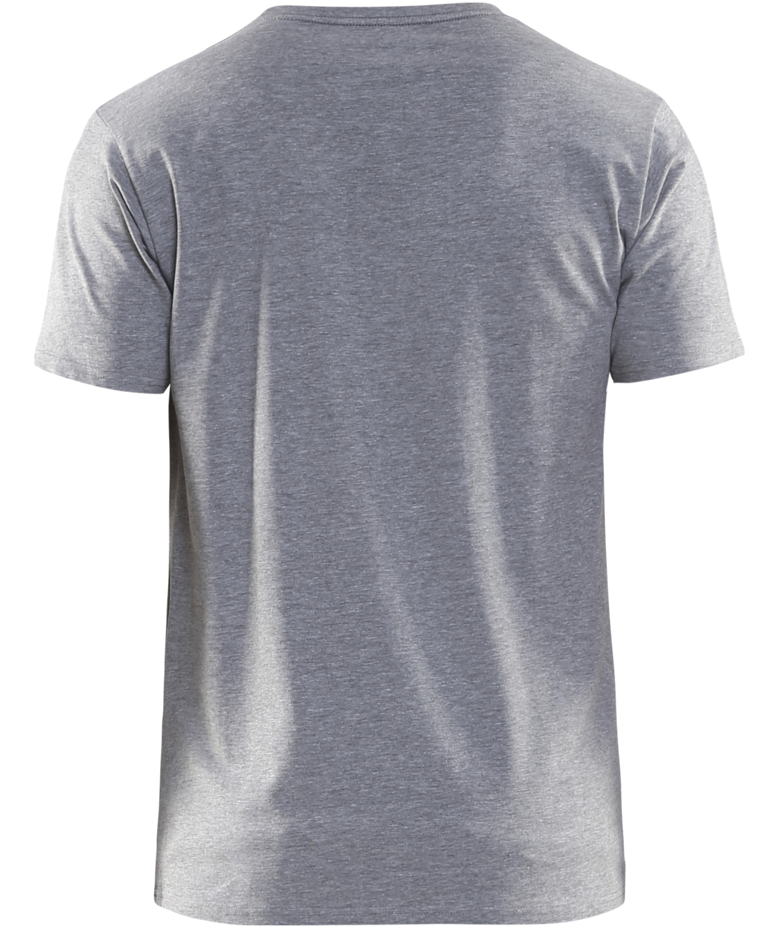 Bl&aring;kl&auml;der T-shirt slim fit, Gr&aring;meleret