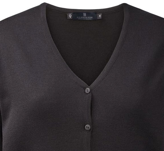 CC55 Stockholm women's knitted cardigan, Black