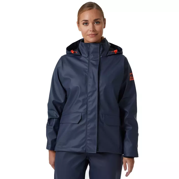 Helly Hansen Luna women's rain jacket, Navy, large image number 1