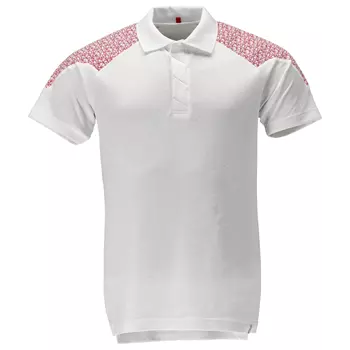 Mascot Food & Care Premium Performance HACCP-approved polo shirt, White/Signalred