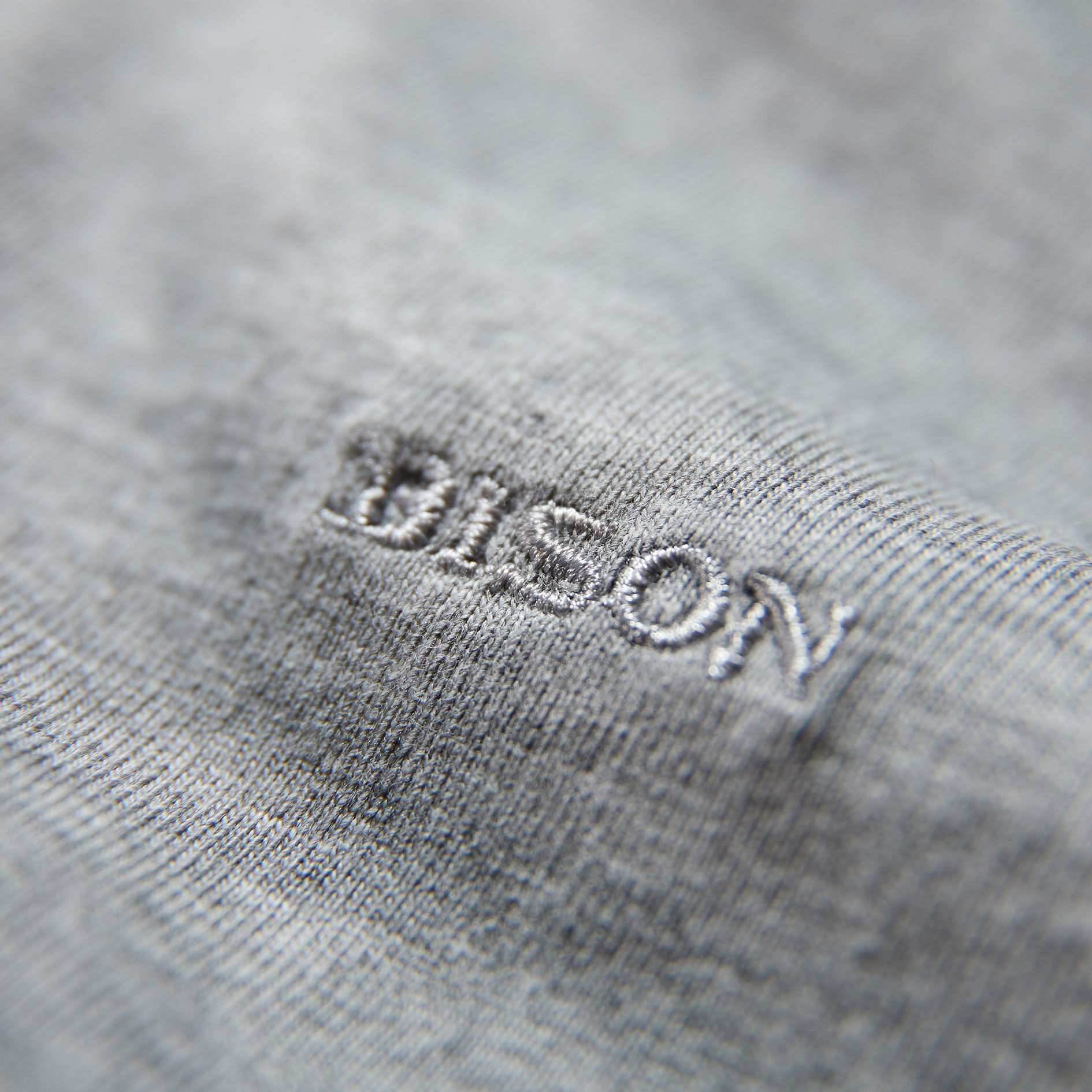 Bison T-shirt, Grey Mel, large image number 3