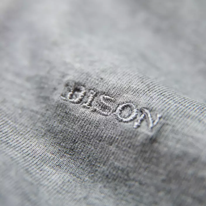 Bison T-shirt, Grey Mel, large image number 3