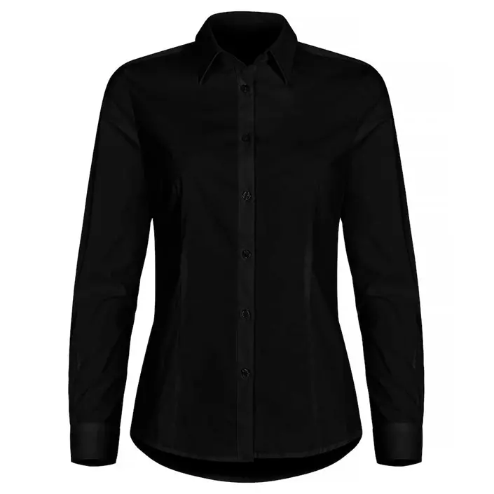Clique women's Stretch Shirt, Black, large image number 0