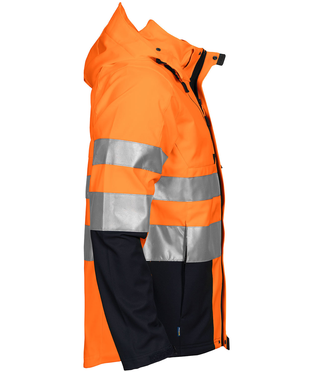 ProJob work jacket 6419, Hi-Vis Orange/Black, large image number 3