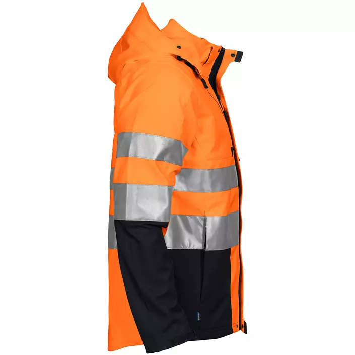 ProJob work jacket 6419, Hi-Vis Orange/Black, large image number 3