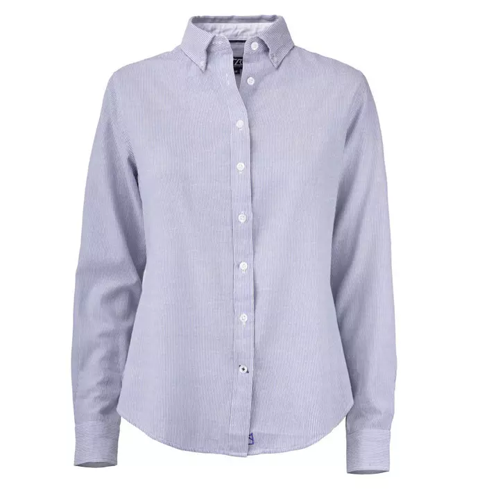 Cutter & Buck Belfair Oxford Modern fit dameskjorte, Blå/Hvid, large image number 0