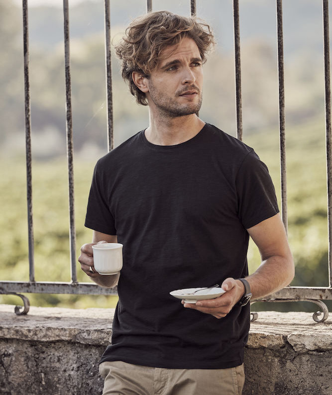 Clique Slub T-Shirt, Schwarz, large image number 3