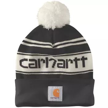 Carhartt Logo Beanie, Svart
