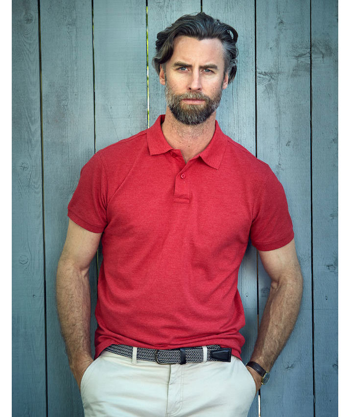 Cutter & Buck Rimrock pik&eacute;tr&ouml;ja, R&ouml;d, large image number 2