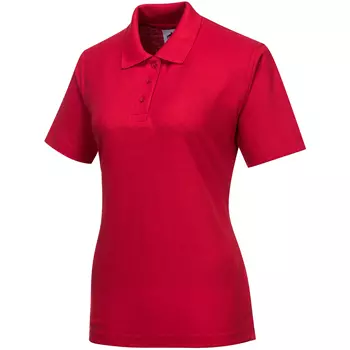 Portwest Napels Damen Poloshirt, Rot