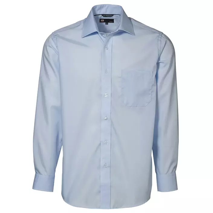 ID shirt, Easy Iron long-sleeved, Lightblue, large image number 0