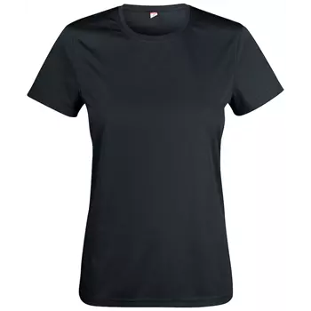 Clique Basic Active-T Damen T-Shirt, Schwarz