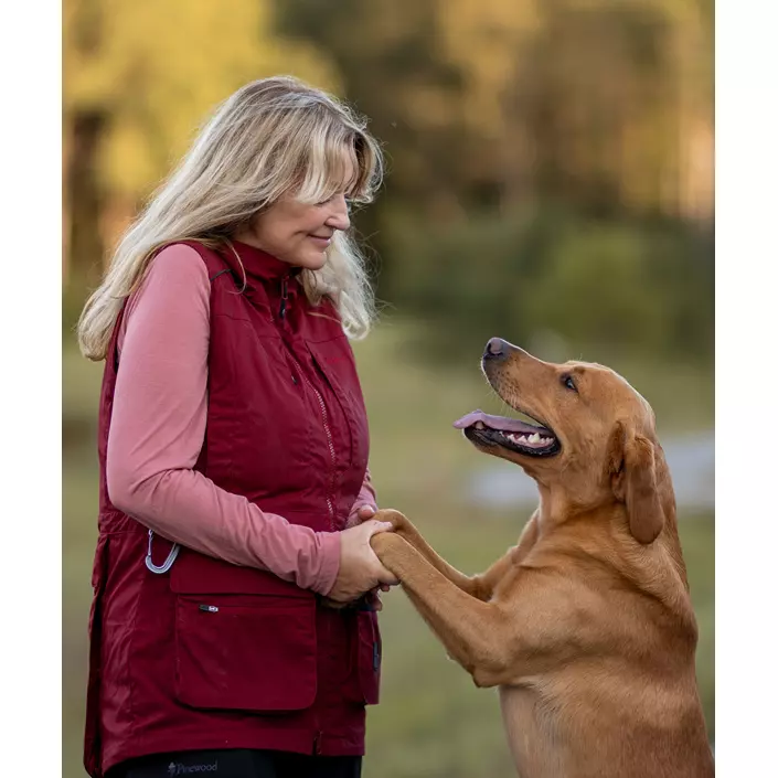 Pinewood Dog Sports Trainer damevest, Dark Tomato/Dark Red, large image number 3